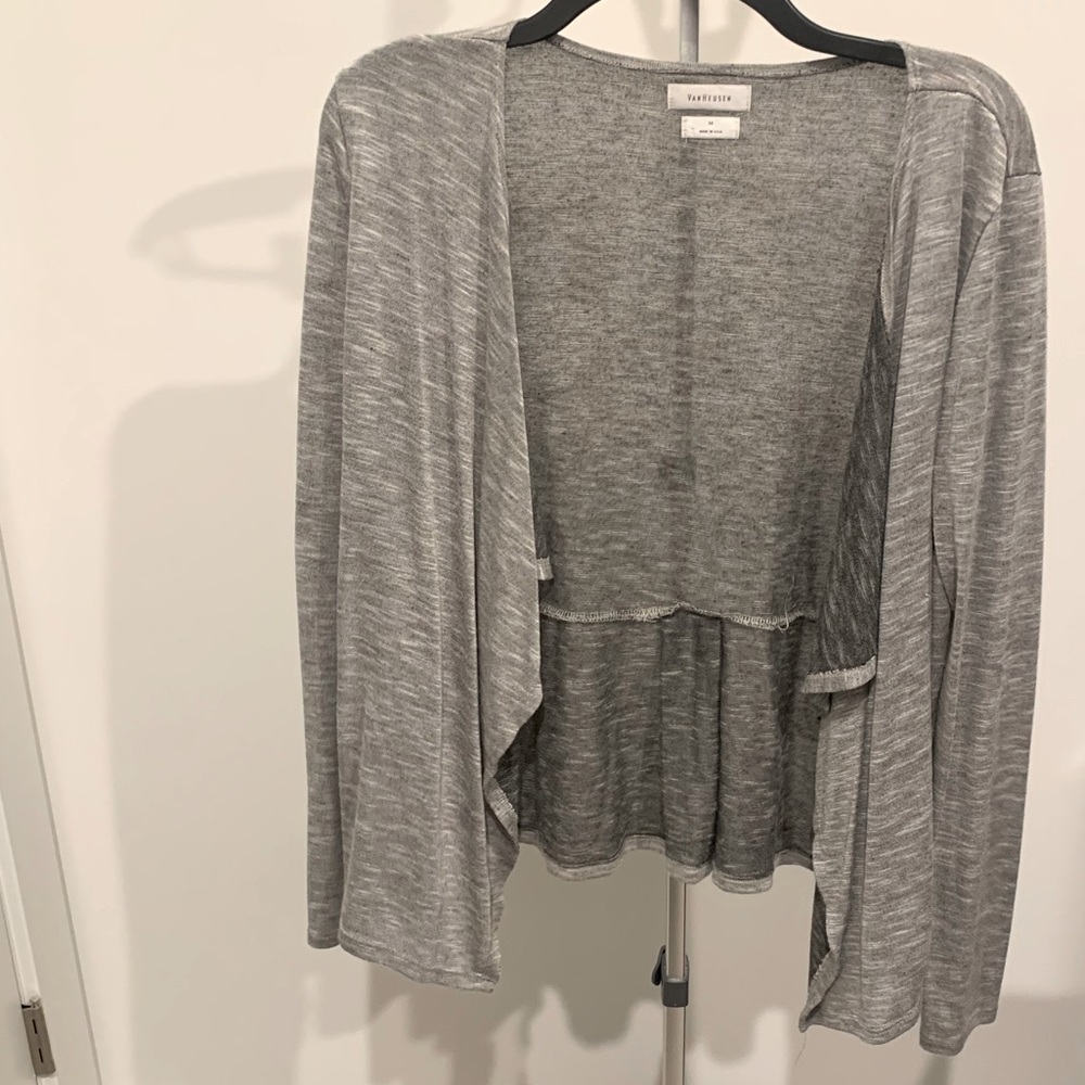 Van Heusen Open Cardigan Lightweight Sweater